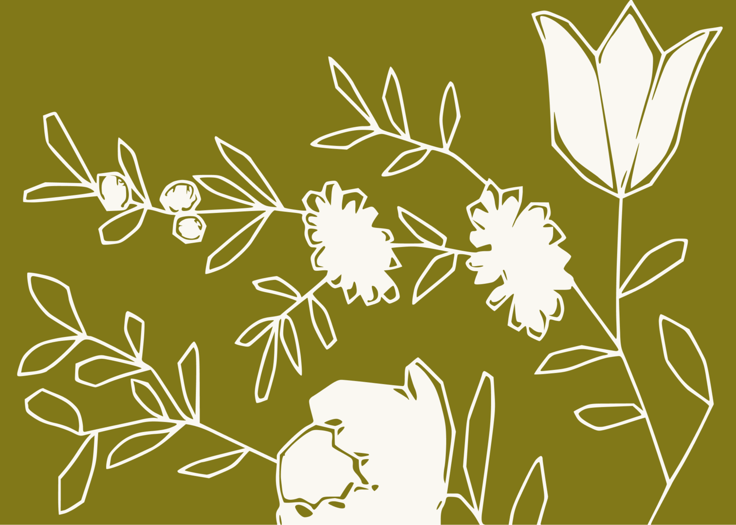 Blumenmuster von Hotel-Restaurant Klosterhof GmbH | Gutenzell-Hürbel